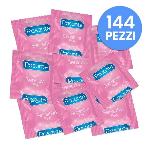 PASANTE PROFILATTICI EXTRA SENSITIVE SOTTILI 144 PEZZI