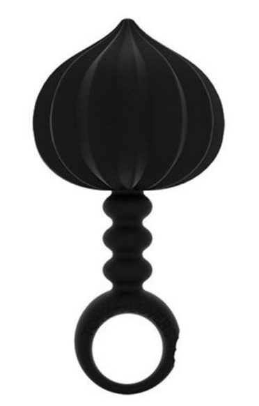 PLUG ANAL MATRIOSKA VLADY NERO RILIEVO RIGHE