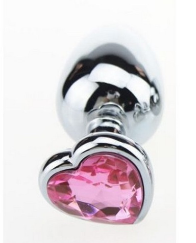 PLUG ANALE METALLO MEDIUM PINK UNISEX TOYS S/CONF. REGALO