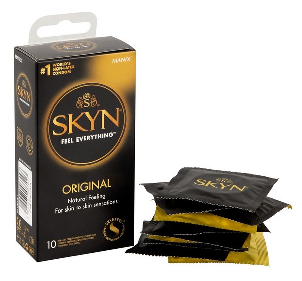 SKYN FREE LATEX ORIGINAL 10  PROFILATTICI SENSAZIONE NATURALE  53MM