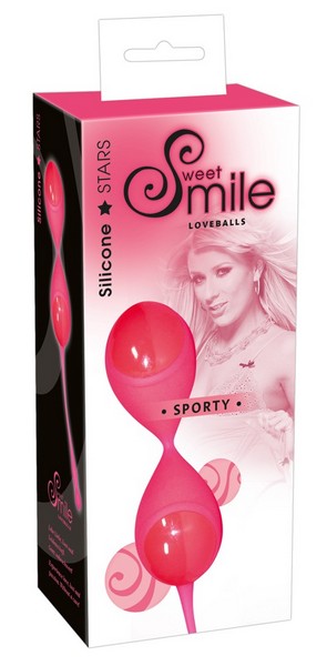 KEGEL PALLINE VAGINALI MASSAGGIO ALLENAMENTO STIMOLAZIONE SILICONE ROSA