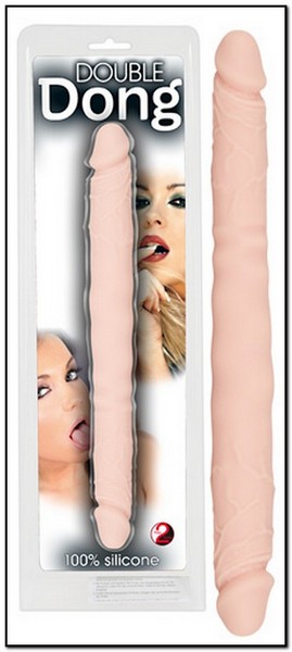 DOUBLE DONG CARNE SOFT TOYS SEXY LESBO SILICONE