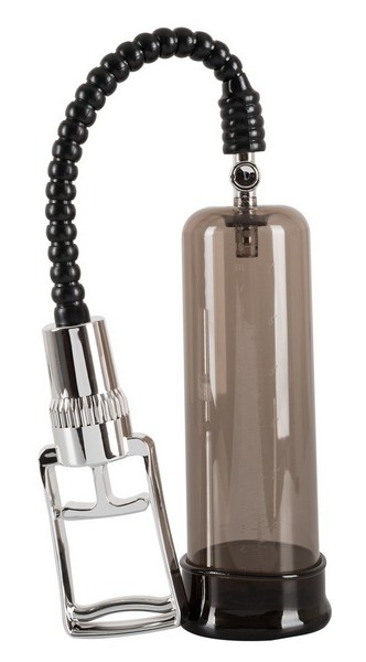 Pompa a Vuoto Training Potenza Maschile - Cilindro Graduato 20cm - Valvola Cromo