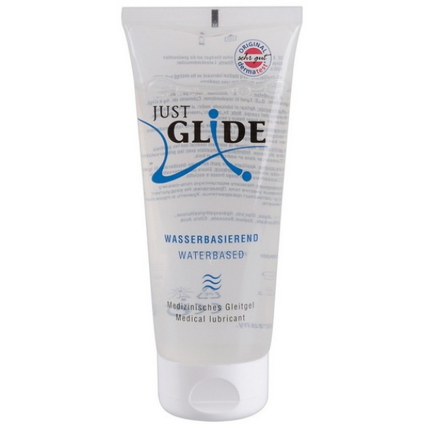 LUBRIFICANTE JUST GLIDE 200 ML   BASE ACQUA
