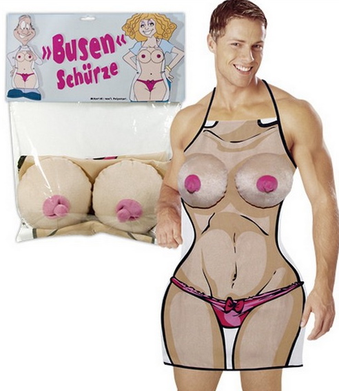 SCHERZO CELIBATO  GREMBIULE CON SENO GRANDE COMPLEANNO