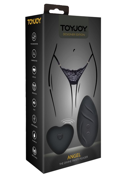 TOYJOY ANGEL SLIP IN PIZZO TG.UNICA VIBRAZIONE ESTERNA A DISTANZA