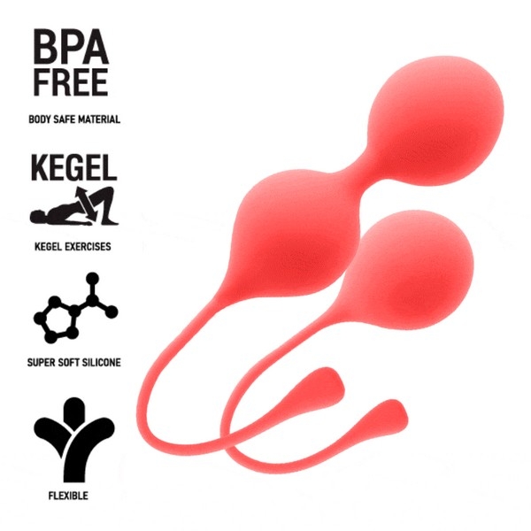 Set Palline di Kegel Intense KENDALL - Silicone Medicale - Pesi 28g/50g - Fitness
