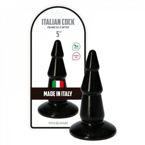 TOYS ANAL PINO 5" NERO PENETRAZIONE UNISEX
