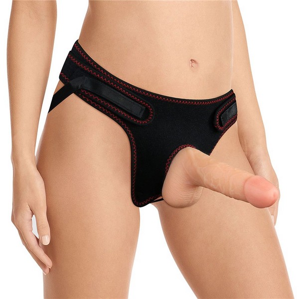 Strap On Realistico Easy 18 cm | Fallo Rimovibile con Ventosa