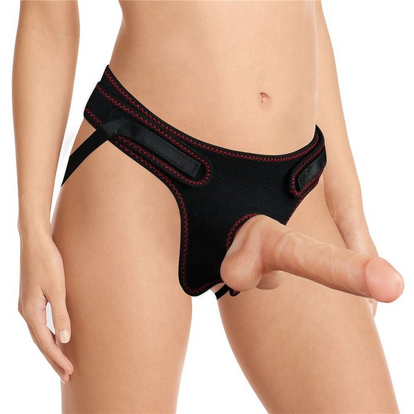 Strap On Realistico Desire 20 cm | Fallo Rimovibile con Ventosa