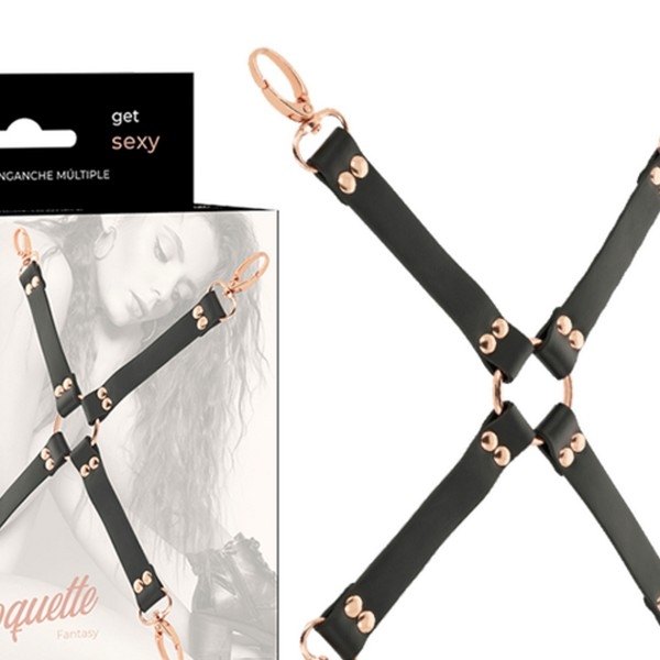 COQUETTE CHIC DESIRE - CRAVATTA FANTASIA IN PELLE VEGANA