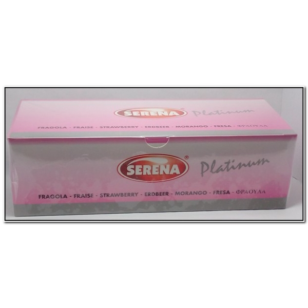 PRESERVATIVI SERENA GUSTO 
FRAGOLA 144 PZ RISPARMIO 53MM CON SERBATOIO